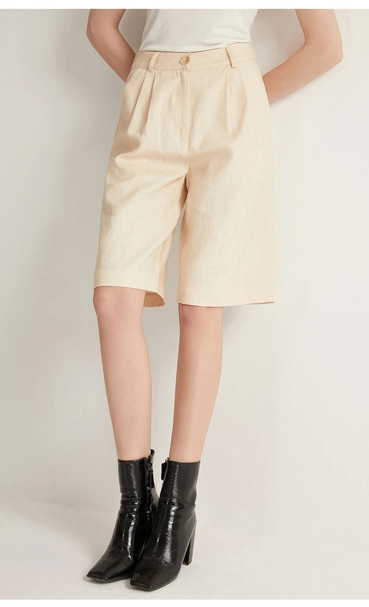 The Tuscany • Blazer & Shorts Linen Set