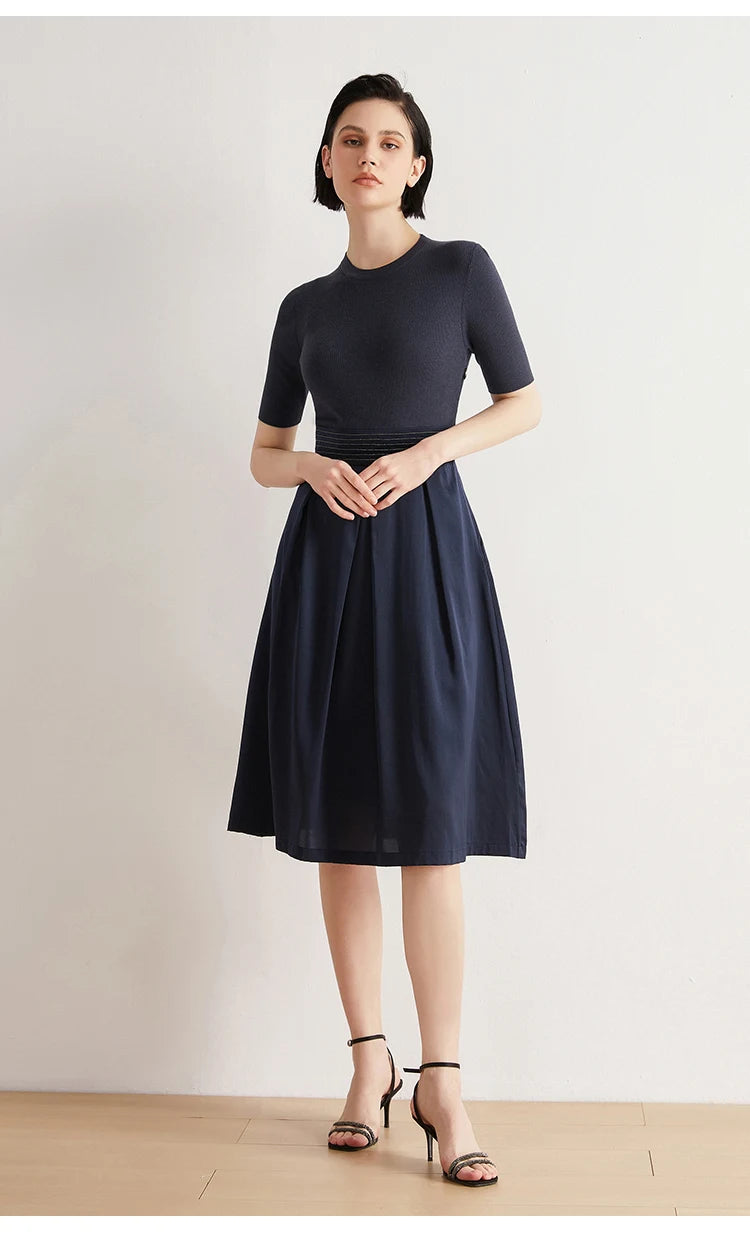 The Hope • Short Sleeve A-Line Dress