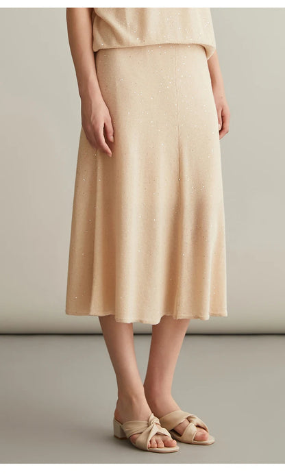 The Nova • Sequin Knitted Skirt