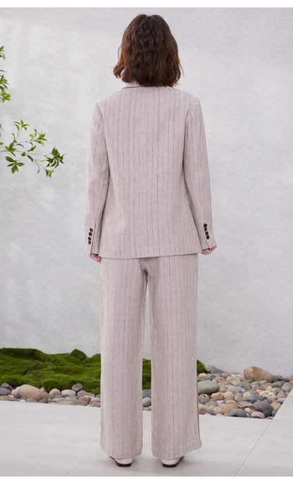 The Côte d'Azur • Blazer & Pants Linen Set